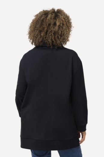 Moda za polnejše Majica dugih rukava s kapuljačom plus velikost, xxl, Ulla Popken in Johann Popken (JP1880)
