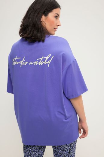 Moda za polnejše Majica šireg kroja s natpisom na leđima plus velikost, xxl, Ulla Popken in Johann Popken (JP1880)
