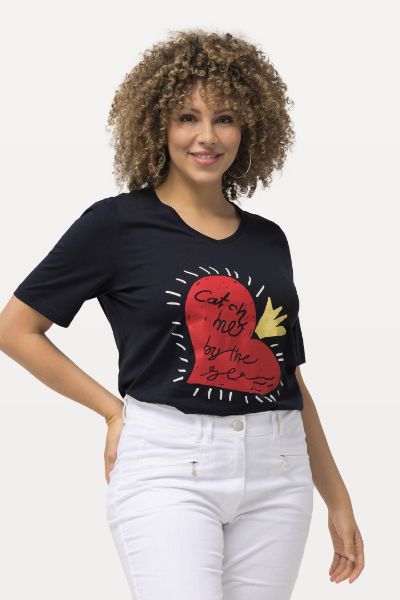 Slika Majica kratkih rukava motiv srca