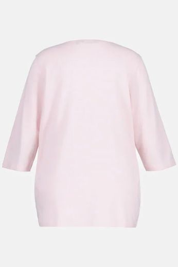 Moda za polnejše Pidžama gornji dio motiv ptica i cvijeća blijedo pink plus velikost, xxl, Ulla Popken in Johann Popken (JP1880)