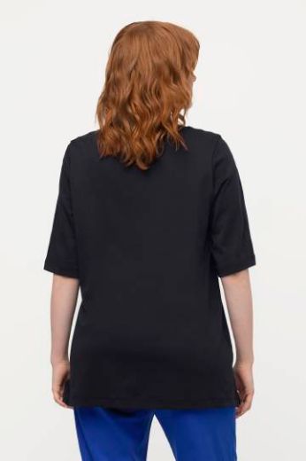 Moda za polnejše Majica A kroja kratkih rukava plus velikost, xxl, Ulla Popken in Johann Popken (JP1880)
