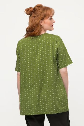 Moda za polnejše Majica s cvjetnim uzorkom kratki rukavi plus velikost, xxl, Ulla Popken in Johann Popken (JP1880)