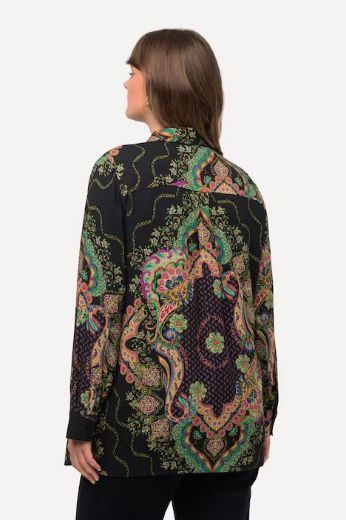 Moda za polnejše Bluza dugih rukava s motivom plus velikost, xxl, Ulla Popken in Johann Popken (JP1880)
