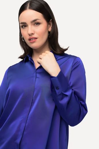 Moda za polnejše Bluza elegantna skrivenog kopčanja plus velikost, xxl, Ulla Popken in Johann Popken (JP1880)