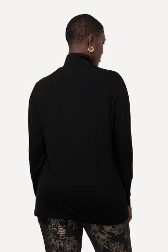 Moda za polnejše Majica elegantna s ukrasnim dodatkom na ovratniku plus velikost, xxl, Ulla Popken in Johann Popken (JP1880)