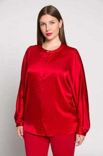 Moda za polnejše Bluza elegantna skrivenog kopčanja plus velikost, xxl, Ulla Popken in Johann Popken (JP1880)