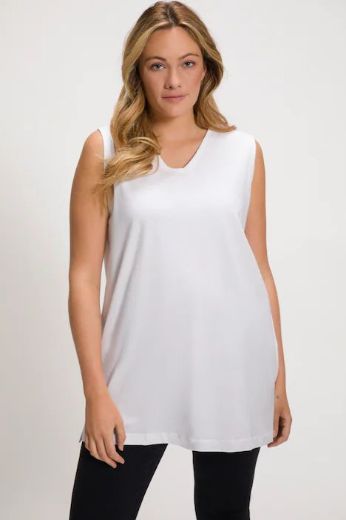 Moda za polnejše Majica V izrez Basic top plus velikost, xxl, Ulla Popken in Johann Popken (JP1880)