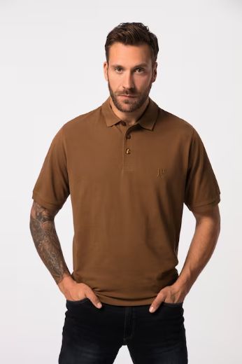 Moda za polnejše Majica polo Fit plus velikost, xxl, Ulla Popken in Johann Popken (JP1880)