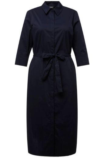 Moda za polnejše Haljina A kroja na vezanje plus velikost, xxl, Ulla Popken in Johann Popken (JP1880)