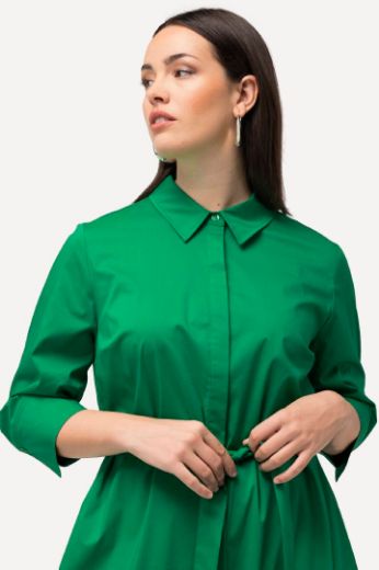 Moda za polnejše Haljina A kroja na vezanje plus velikost, xxl, Ulla Popken in Johann Popken (JP1880)