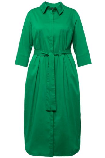 Moda za polnejše Haljina A kroja na vezanje plus velikost, xxl, Ulla Popken in Johann Popken (JP1880)