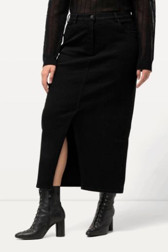 Moda za polnejše Suknja midi s prorezom plus velikost, xxl, Ulla Popken in Johann Popken (JP1880)