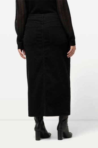 Moda za polnejše Suknja midi s prorezom plus velikost, xxl, Ulla Popken in Johann Popken (JP1880)