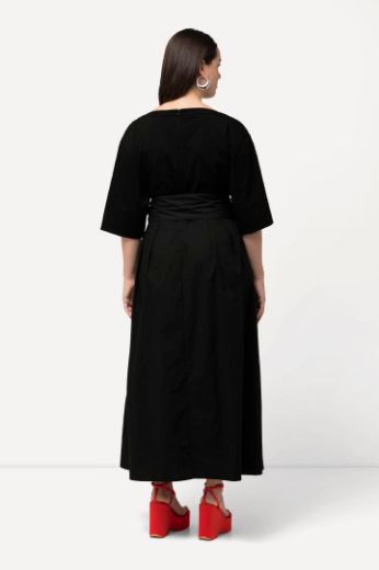Moda za polnejše Haljina maxi  kratkih rukava plus velikost, xxl, Ulla Popken in Johann Popken (JP1880)