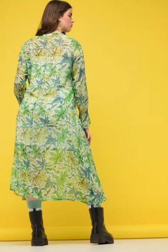Moda za polnejše Haljina A kroja cvjetnog printa plus velikost, xxl, Ulla Popken in Johann Popken (JP1880)