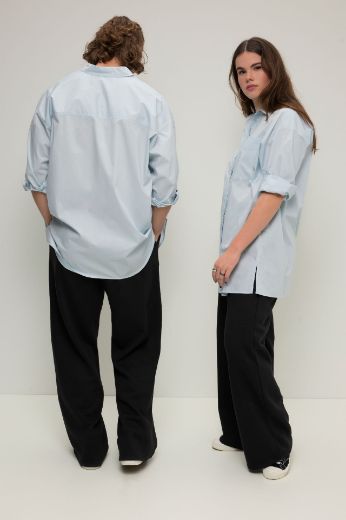 Moda za polnejše Košulja šireg kroja spuštenih ramena dugih rukava plus velikost, xxl, Ulla Popken in Johann Popken (JP1880)