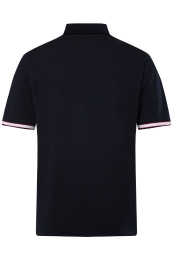 Moda za polnejše Majica Polo s prugama na obrubu rukava plus velikost, xxl, Ulla Popken in Johann Popken (JP1880)