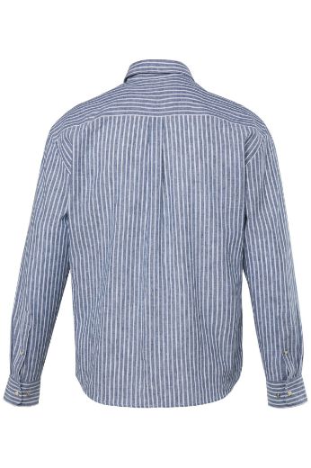 Moda za polnejše Košulja lanena plus velikost, xxl, Ulla Popken in Johann Popken (JP1880)
