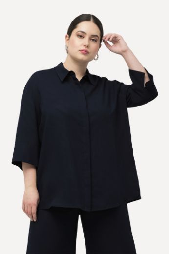 Moda za polnejše Bluza kratkih rukava plus velikost, xxl, Ulla Popken in Johann Popken (JP1880)