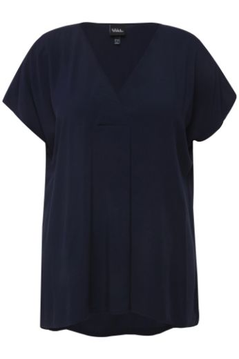Moda za polnejše Bluza V ovratnika spuštenih rukava plus velikost, xxl, Ulla Popken in Johann Popken (JP1880)