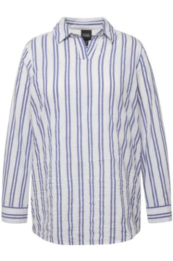 Moda za polnejše Bluza dugih rukava na pruge plus velikost, xxl, Ulla Popken in Johann Popken (JP1880)
