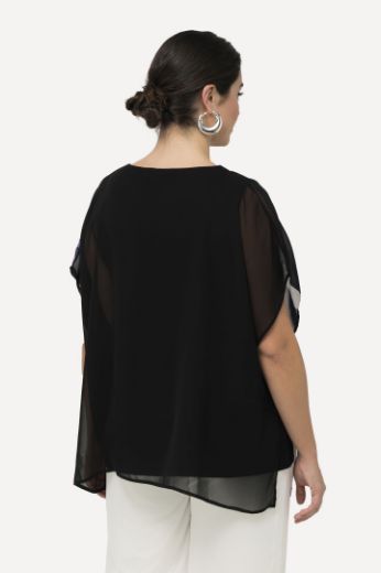 Moda za polnejše Bluza elegantna s printom cvijeća i pruga plus velikost, xxl, Ulla Popken in Johann Popken (JP1880)
