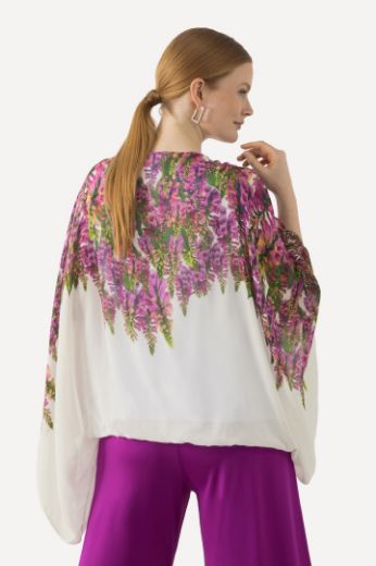 Moda za polnejše Bluza cvjetnog printa plus velikost, xxl, Ulla Popken in Johann Popken (JP1880)