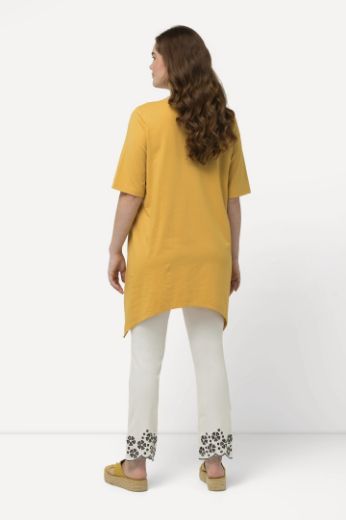 Moda za polnejše Majica kratkih rukava asimetrična s ukrasnim vezom plus velikost, xxl, Ulla Popken in Johann Popken (JP1880)