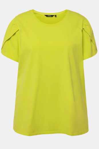 Moda za polnejše Majica A kroja s nabranim rukavima plus velikost, xxl, Ulla Popken in Johann Popken (JP1880)