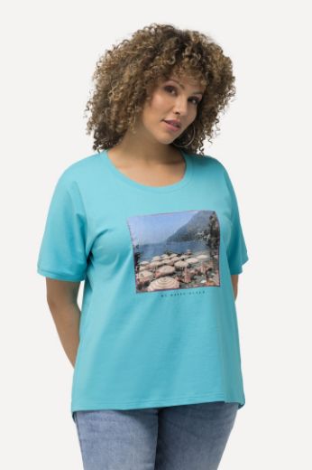 Moda za polnejše Majica kratkih rukava s motivom plaže plus velikost, xxl, Ulla Popken in Johann Popken (JP1880)