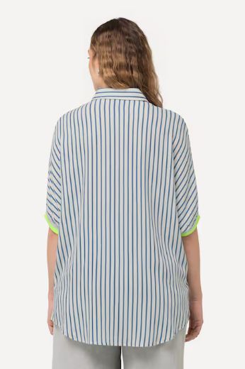 Moda za polnejše Košulja kratkih rukava na pruge plus velikost, xxl, Ulla Popken in Johann Popken (JP1880)