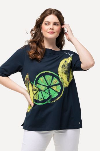 Moda za polnejše Majica kratkih rukava s voćnim printom plus velikost, xxl, Ulla Popken in Johann Popken (JP1880)