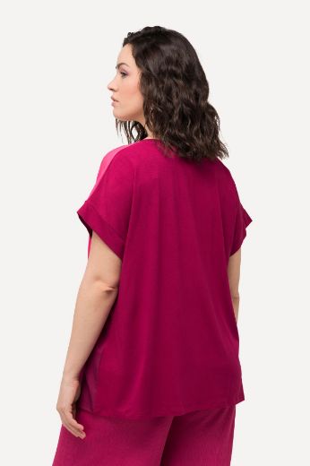 Moda za polnejše Majica kratkih rukava spuštenih ramena plus velikost, xxl, Ulla Popken in Johann Popken (JP1880)