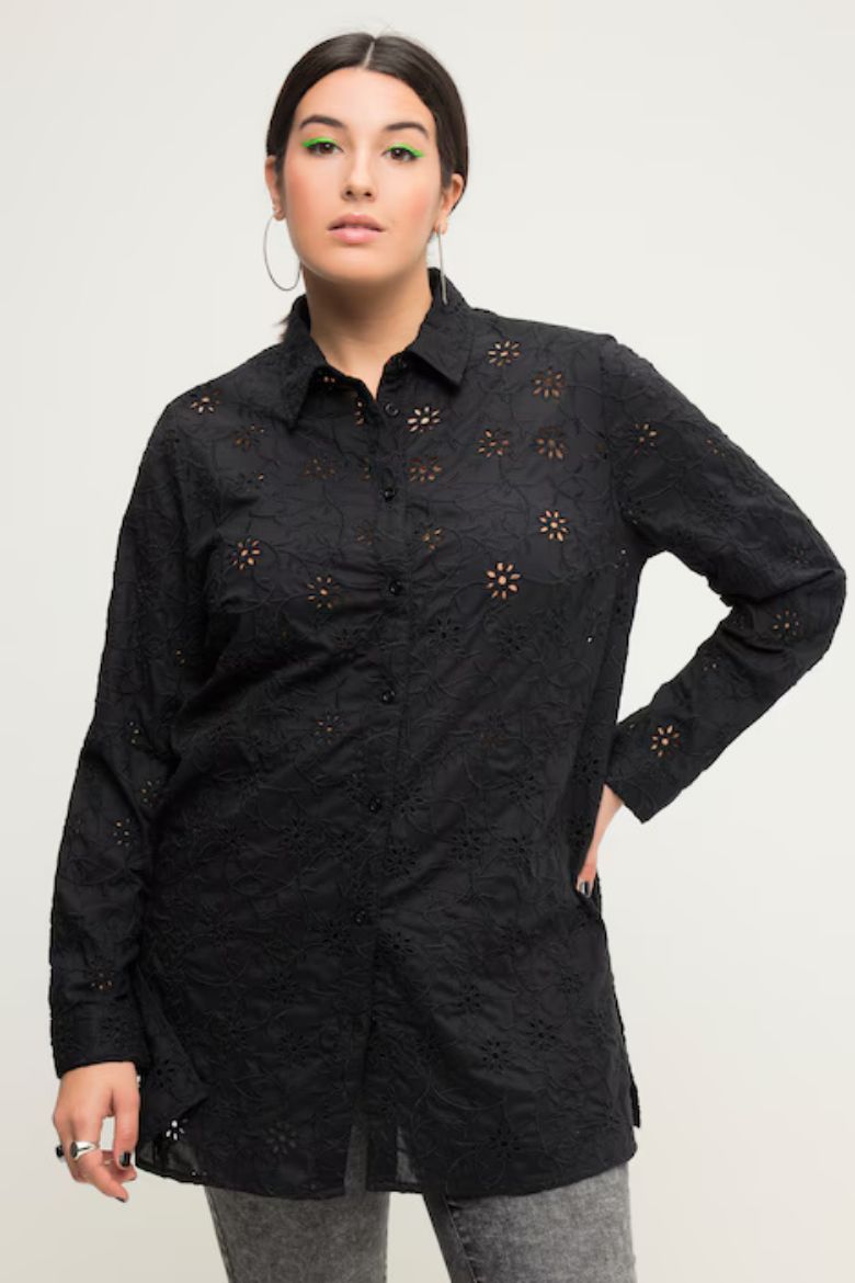Moda za polnejše Bluza dugih rukava plus velikost, xxl, Ulla Popken in Johann Popken (JP1880)
