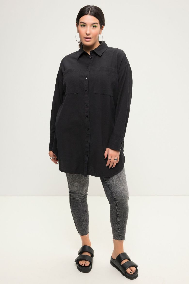 Moda za polnejše Bluza šireg kroja plus velikost, xxl, Ulla Popken in Johann Popken (JP1880)