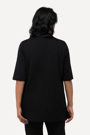 Moda za polnejše Majica s ukrasima na ovratniku kratki rukavi plus velikost, xxl, Ulla Popken in Johann Popken (JP1880)