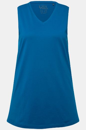 Moda za polnejše Majica V izrez Basic top plus velikost, xxl, Ulla Popken in Johann Popken (JP1880)