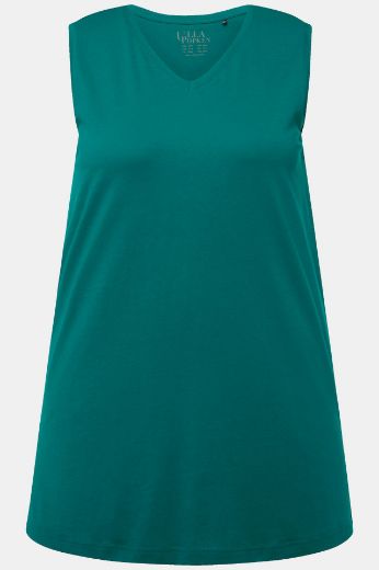 Moda za polnejše Majica V izrez Basic top plus velikost, xxl, Ulla Popken in Johann Popken (JP1880)