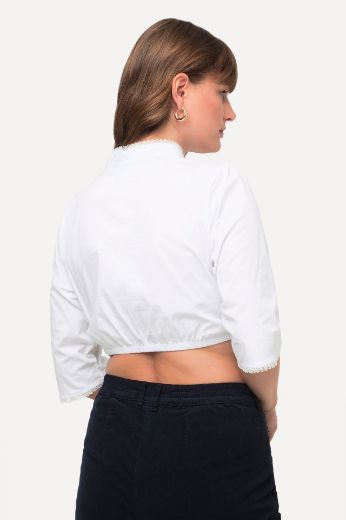 Moda za polnejše Bluza s 3/4 rukavima kratki model plus velikost, xxl, Ulla Popken in Johann Popken (JP1880)
