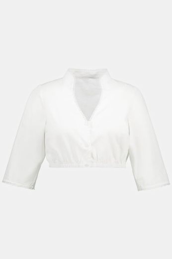 Moda za polnejše Bluza s 3/4 rukavima kratki model plus velikost, xxl, Ulla Popken in Johann Popken (JP1880)