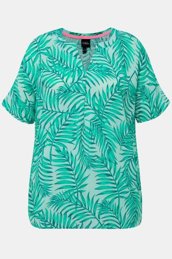 Moda za polnejše Bluza kratkih rukava A kroja plus velikost, xxl, Ulla Popken in Johann Popken (JP1880)