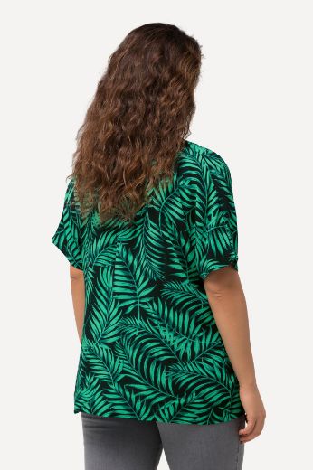Moda za polnejše Bluza kratkih rukava A kroja plus velikost, xxl, Ulla Popken in Johann Popken (JP1880)