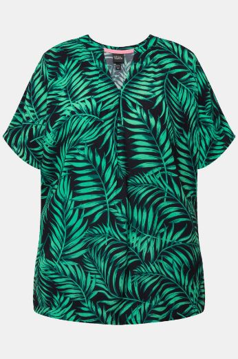 Moda za polnejše Bluza kratkih rukava A kroja plus velikost, xxl, Ulla Popken in Johann Popken (JP1880)