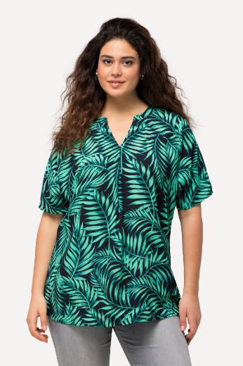 Moda za polnejše Bluza kratkih rukava A kroja plus velikost, xxl, Ulla Popken in Johann Popken (JP1880)