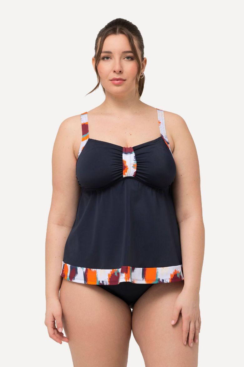 Moda za polnejše Kupaći kostim Tankini plus velikost, xxl, Ulla Popken in Johann Popken (JP1880)