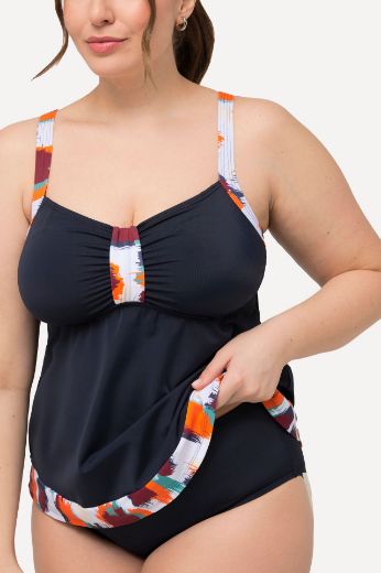 Moda za polnejše Kupaći kostim Tankini plus velikost, xxl, Ulla Popken in Johann Popken (JP1880)