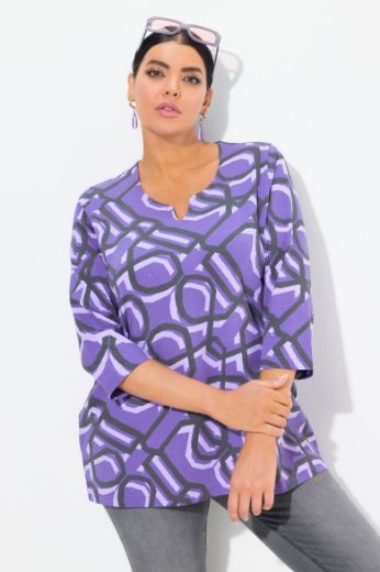 Moda za polnejše Majica 3/4 rukava plus velikost, xxl, Ulla Popken in Johann Popken (JP1880)