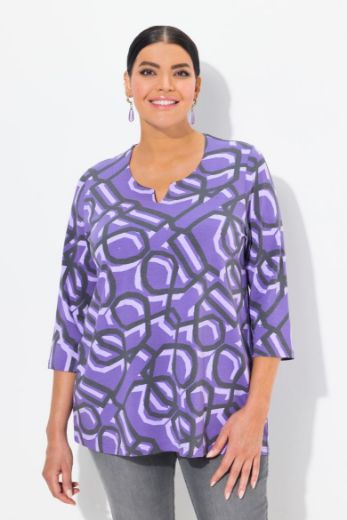 Moda za polnejše Majica 3/4 rukava plus velikost, xxl, Ulla Popken in Johann Popken (JP1880)