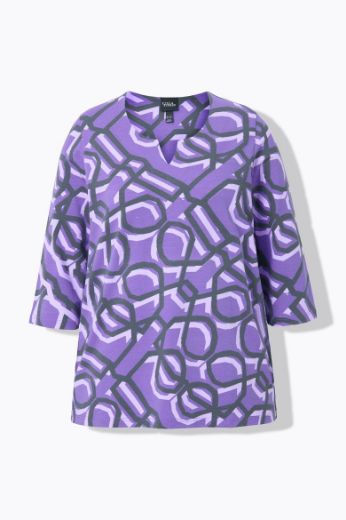 Moda za polnejše Majica 3/4 rukava plus velikost, xxl, Ulla Popken in Johann Popken (JP1880)