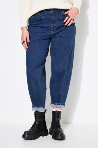Moda za polnejše Traperice visokog struka širokih nogavica plus velikost, xxl, Ulla Popken in Johann Popken (JP1880)